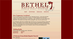 Desktop Screenshot of bethelbc.info